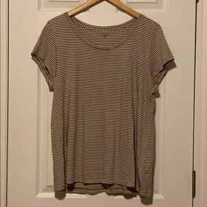 Garnet Hill large striped tee